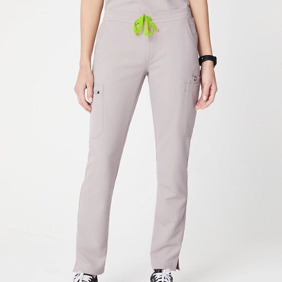 Figs Pants - Figs Slate Yola Skinny scrub pants Petite Large